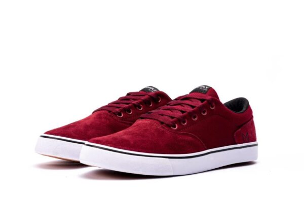 Tênis Comply Skiper Bordo/Branco - Image 2