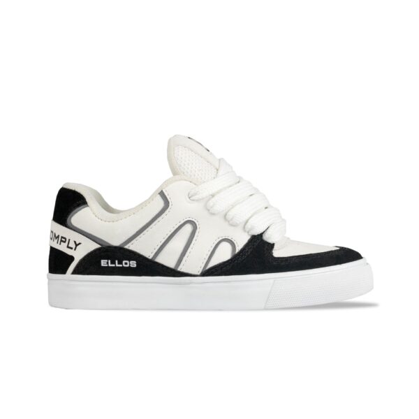 ELLOS Comply I BRANCO PRETO - Refletivo